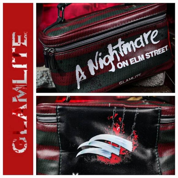 Glamlite X A Nightmare On Elm Street Makeup Bag - Picture 1 of 5